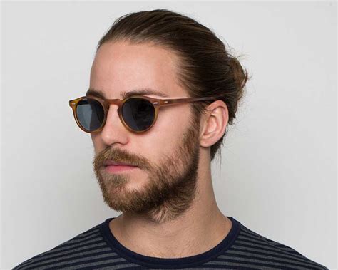 oval shaped sunglasses for men.